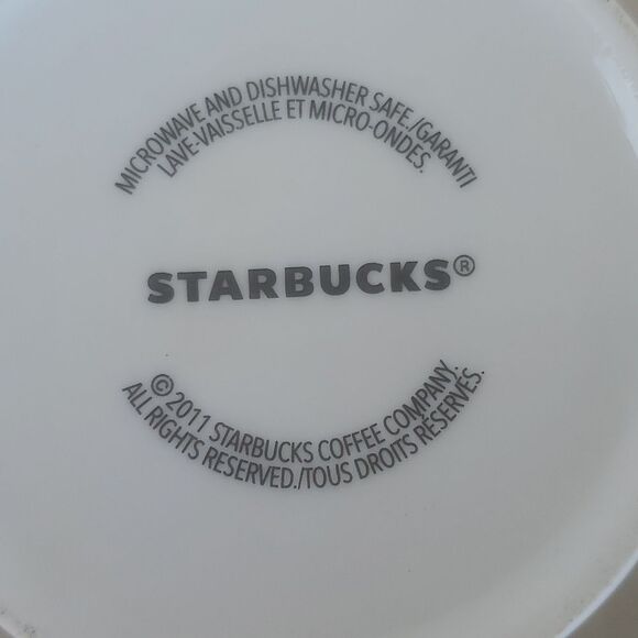 Snowman with a Wink Mug - Starbucks 2011 Holiday Edition #2 - Picture 4 of 5